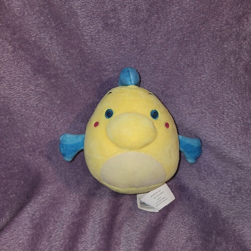 Used No Tags Squishmallows 5" Disney Flounder